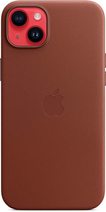 Apple iPhone 14 Plus Leather Case with MagSafe - Umber ​​​​​​​