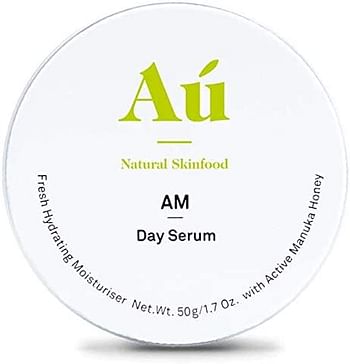 Aú Natural Am Day Serum With ManUKa Honey Daily Moisturizer, 50 Gm