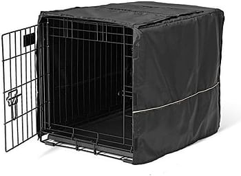 Midwest Black Polyester Crate Cover, Black, 24 Inches