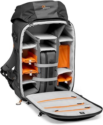 Lowepro Pro Trekker Bp 550 Aw Ii Backpack For Pro Csc/Pro Dslr, Black/Dark Grey