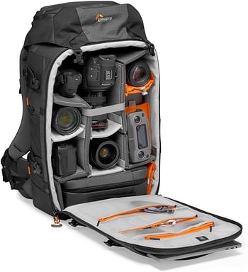 Lowepro Pro Trekker Bp 550 Aw Ii Backpack For Pro Csc/Pro Dslr, Black/Dark Grey