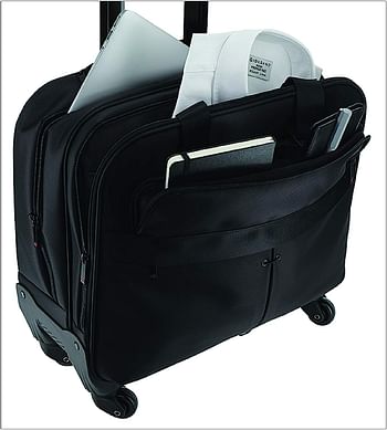 Business Trolley With Necessary Compartments To Accommodate The Office Used Products/ 4 Wheeled Business Trolley Bag With Laptop Compartment