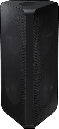 Samsung MX-ST50B Sound Tower, 240W High Power Party Speaker, Water Resistant, In-Built Battery, Bluetooth Connectivity, Black