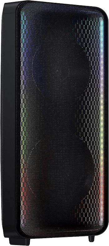 Samsung MX-ST50B Sound Tower, 240W High Power Party Speaker, Water Resistant, In-Built Battery, Bluetooth Connectivity, Black