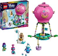 Lego 41252 Trolls World Tour Poppy’S Hot Air Balloon Adventure Playset With Poppy Branch Biggie And Mr Dinkles - Cranberry