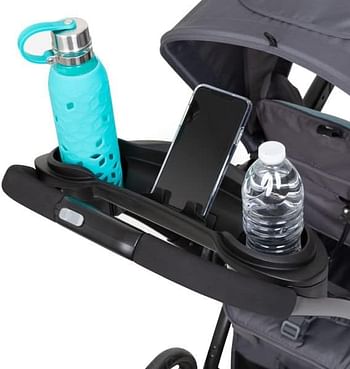 Babytrend Ride On Stroller Board - Black ang Grey