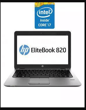 HP Elitebook 820 Core i7 5th gen, 8gb ram, 500gb hdd, 13.6 inches