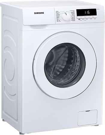 Samsung Washing Machine Front Load Full Auto 8.5 Kg, White Model WW85T304WW