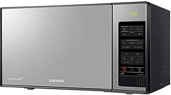 SAMSUNG Ceramic Interior Mirror Design Grill Microwave Oven - 40L, 2kg, 1500W (Silver, MG402MADXBB)