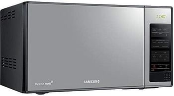 SAMSUNG Ceramic Interior Mirror Design Grill Microwave Oven - 40L, 2kg, 1500W (Silver, MG402MADXBB)