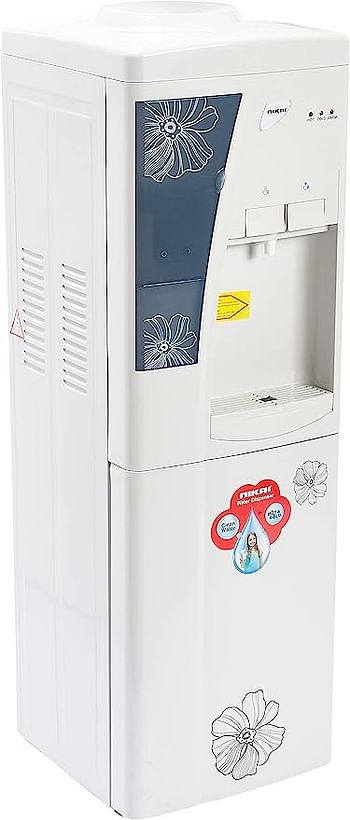 Nikai Water Dispenser Hot And Cold - NWD1208 White/16 Liters