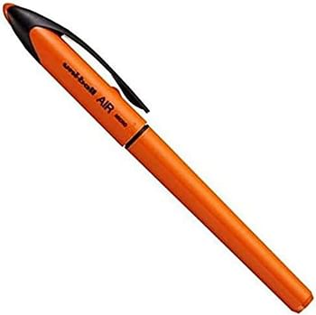 يوني بول رولر اير قلم حبر جاف 0.5 ملم برتقالي برميل