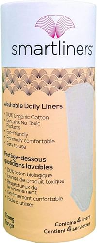 Smartliners Daily Thong Liners, 4 Ply