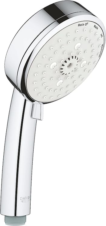 GROHE Shower and Bathroom Fixtures, Hand Shower with 4 spray modes - Tempesta Cosmopolitan 100 Collection, 27575002