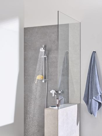 GROHE Shower and Bathroom Fixtures, Hand Shower with 4 spray modes - Tempesta Cosmopolitan 100 Collection, 27575002