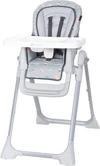 Babytrend Sit Right 2.0 3-in-1 High Chair Twinkle Little Forest, Grey