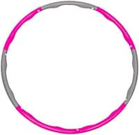 Hoola Hoop，Hoola Hoop for Weight Loss，Sports Fitness Equipment，Weighted Exercise Hoola Hoops for Adults，Professional Soft Fitness Hoola Hoops for Kids (Pink)