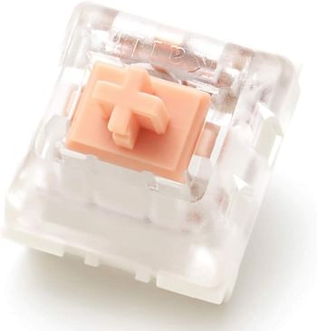 Drop Halo True Keyboard Switches — Plate Mounted, Tactile, 60G, Cherry-Style, Quiet Switches, By Kaihua (Halo True, 70 Pack)