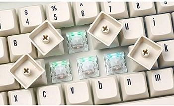 Drop Halo True Keyboard Switches — Plate Mounted, Tactile, 60G, Cherry-Style, Quiet Switches, By Kaihua (Halo True, 70 Pack)