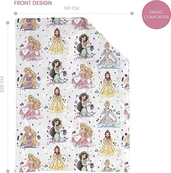 Disney Princess Comforters For Kids – Super Soft ,Fade Resistant - (Official Marvel Product)