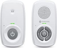 Motorola Nursery Digital Audio Baby Monitor with High Sensitivity Microphone for Infants/Kids-White
