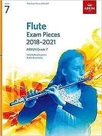 Flute Exam Pieces 2018-2021, ABRSM Grade 7: Selected from the 2018-2021 syllabus. Score & Part, Audio Downloads نوتة موسيقية – 6 يوليو 2017