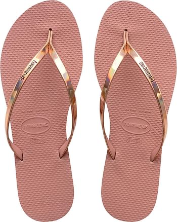 Havaianas You Metallic womens Sandal /35|36 EU/Crocus Rose