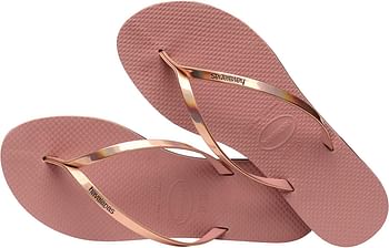 Havaianas You Metallic womens Sandal /35|36 EU/Crocus Rose