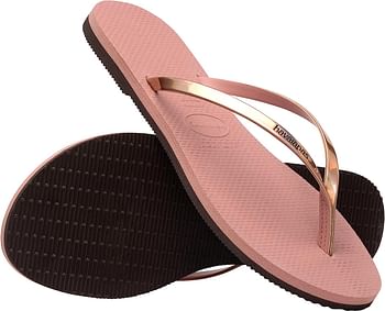 Havaianas You Metallic womens Sandal /35|36 EU/Crocus Rose