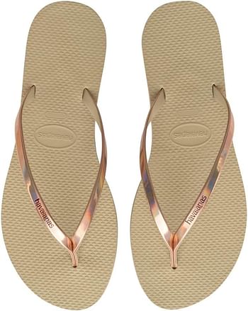 Havaianas You Metallic womens Sandal /35|36 EU/Crocus Rose