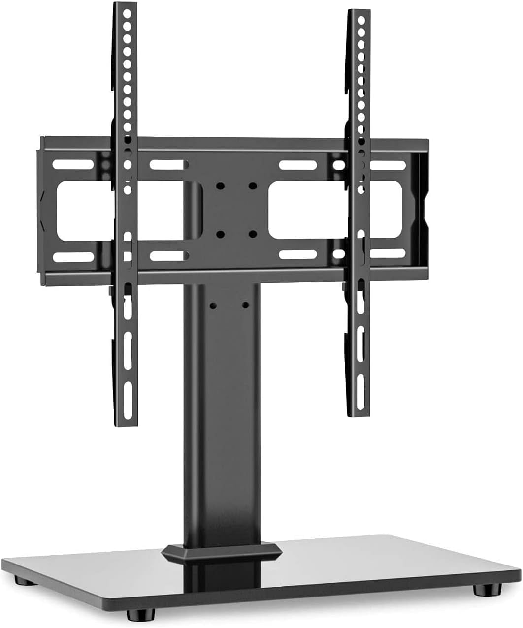SKY-TOUCH Mobile TV Stand, Universal TV Mount Stands with Bracket for 32-65 inch LCD LED TVs, Height Adjustable TV Base Stand Holds 45 KG & Max, VESA 600x400mm