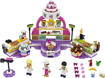 LEGO Friends Baking Competition 41393 Building Kit, Set Baking Toy, Featuring 3 Friends Characters and Toy Cakes (361 Pieces)