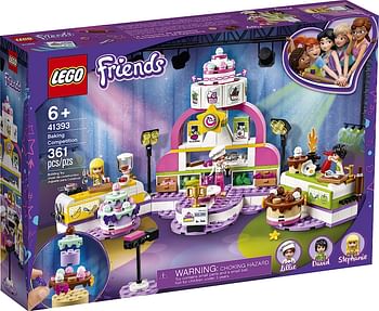 LEGO Friends Baking Competition 41393 Building Kit, Set Baking Toy, Featuring 3 Friends Characters and Toy Cakes (361 Pieces)