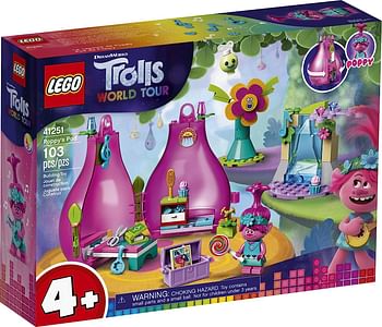 LEGO Trolls World Tour Poppy’s Pod 41251 Trolls Playhouse Building Kit with Poppy Troll Minifigure, New 2020 (103 Pieces)