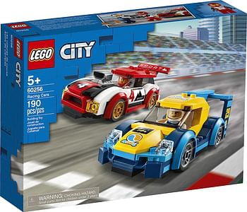 LEGO City Racing Cars 60256 Fun, Buildable Toy for Kids (190 Pieces)