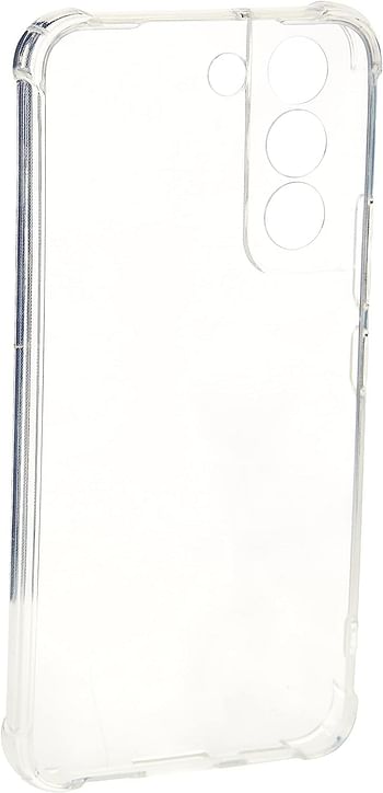 GXFCZD Compatible with Samsung Galaxy S22 Case, Flexible Silicone Protective Phone Case (Clear)