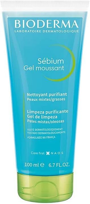 Bioderma Sebium Purifying Cleansing Foaming Gel - Combination to Oily Skin,  Multicolor500ml