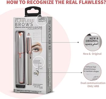Finishing Touch Flawless Brows Eyebrow Hair Remover & Trimmer