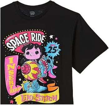 Funko Pop Tee! Disney: Lilo & Stitch Space /S