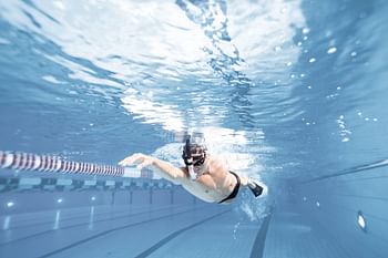 Arena Swim Snorkel for Swimming Training Swim Snorkel Pro Iii - Black Pro Iii