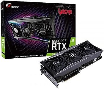 Colorful GeForce RTX 3070 Ti Vulcan 8GB memory size, with upgraded cooling fans and LCD Screen