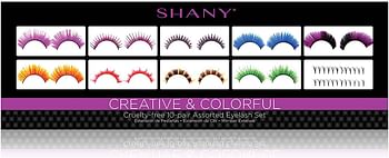 SHANY Cosmetics Eyelash Extend Assorted Reusable Eyelashes Color Frenzy, 3.6 Ounce