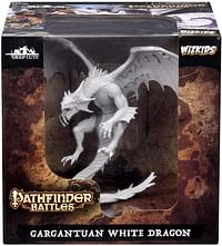 WizKids Pathfinder Battles™ Deep Cuts™ - Gargantuan White Dragon