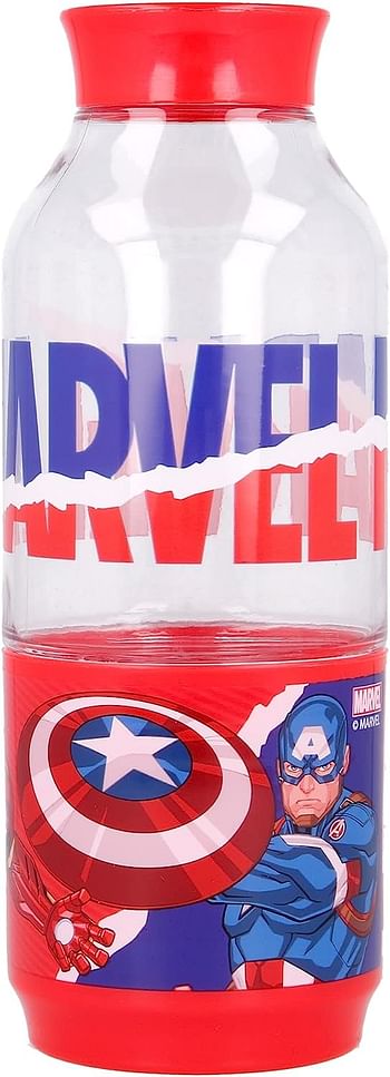 Snack Tritan Bottle 300ml Avengers Comic Heroes