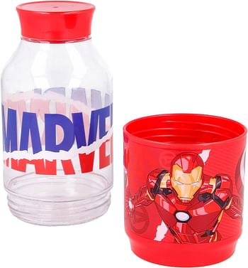 Snack Tritan Bottle 300ml Avengers Comic Heroes