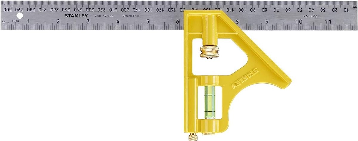 Stanley 2-46-028 Die Cast Combination Square