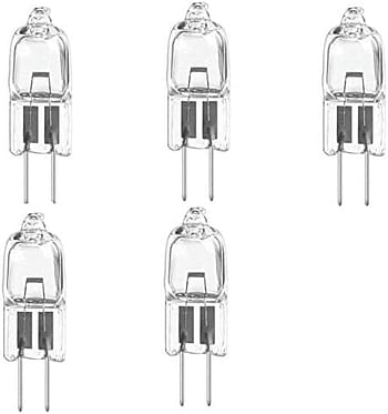 Osram Home Decorative Halogen Capsule Bulb, 20W G4, 12V, (Pack Of 5)