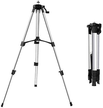 Ecvv 1.2M Tripod | Adjustable Height Thicken Aluminum Alloy Tripod Stand For Laser Level | Cw101