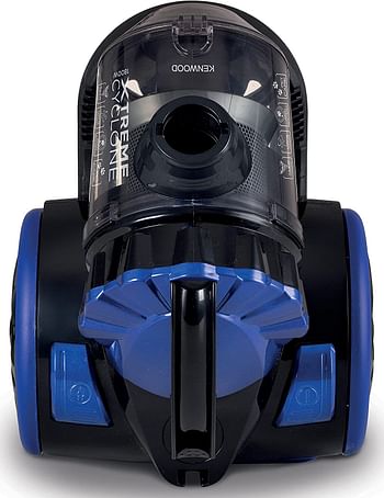 Kenwood Vacuum Cleaner 1800W Multi Cyclonic Bagless Canister 2L With 4.5M Cable, Ultra Compact, Surface, Anti Bacteria, Pet Care For Home & Office VBP50.000BB Black/Blue