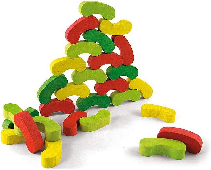 Jeujura J8350 Dingo Bean Balance Game, 60-Pieces